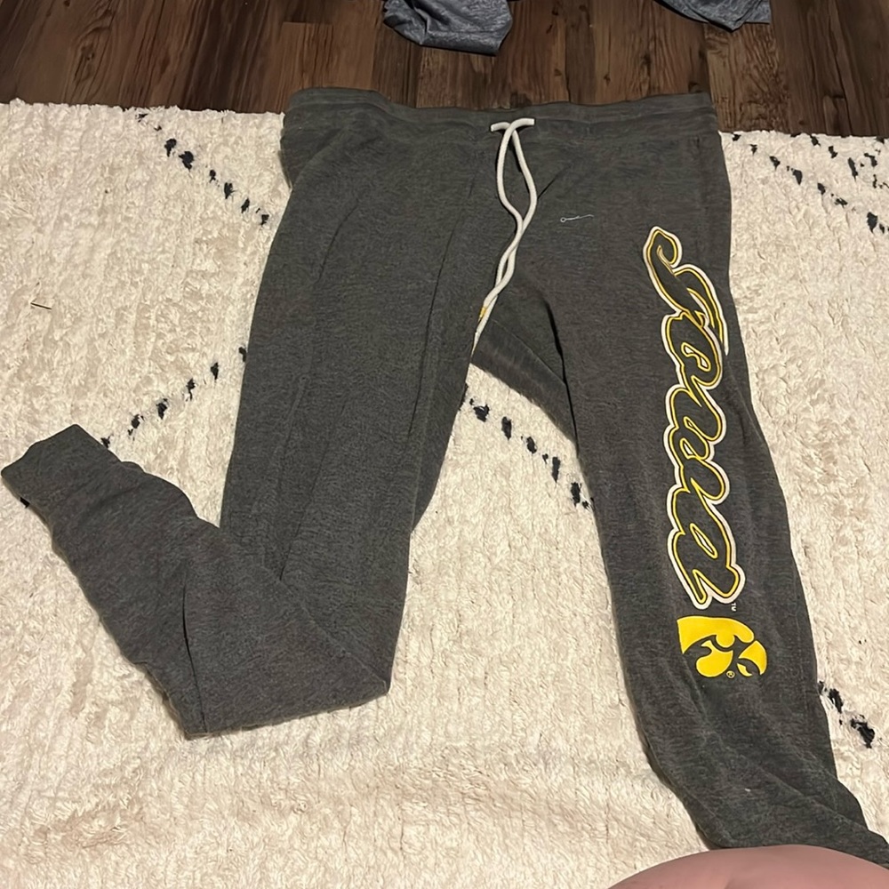 Grey Iowa joggers